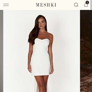 COPY - MESHKI- Meredith Bow Dress
